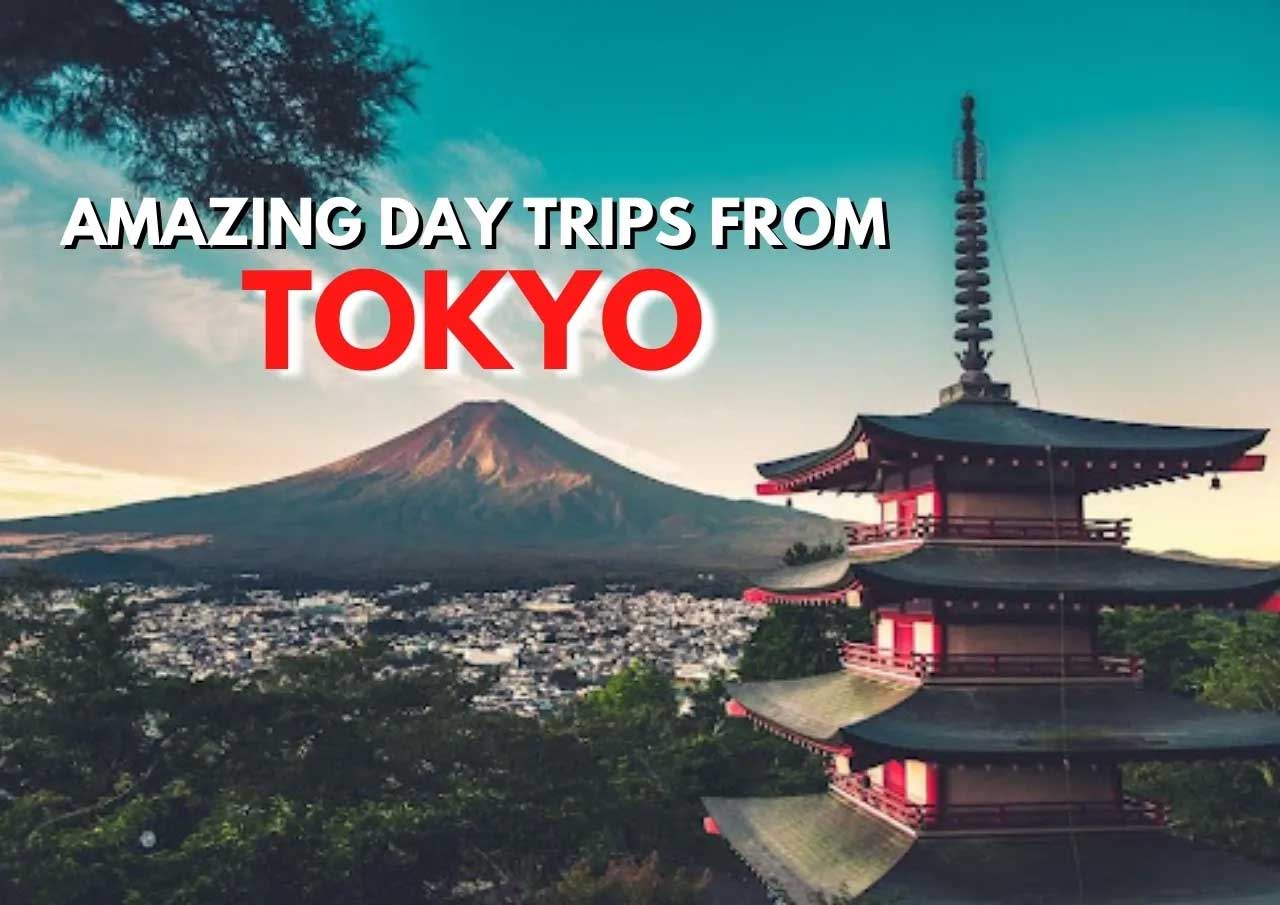 Explore the best day trips from tokyo with iconic views of mt. fuji and traditional pagodas.