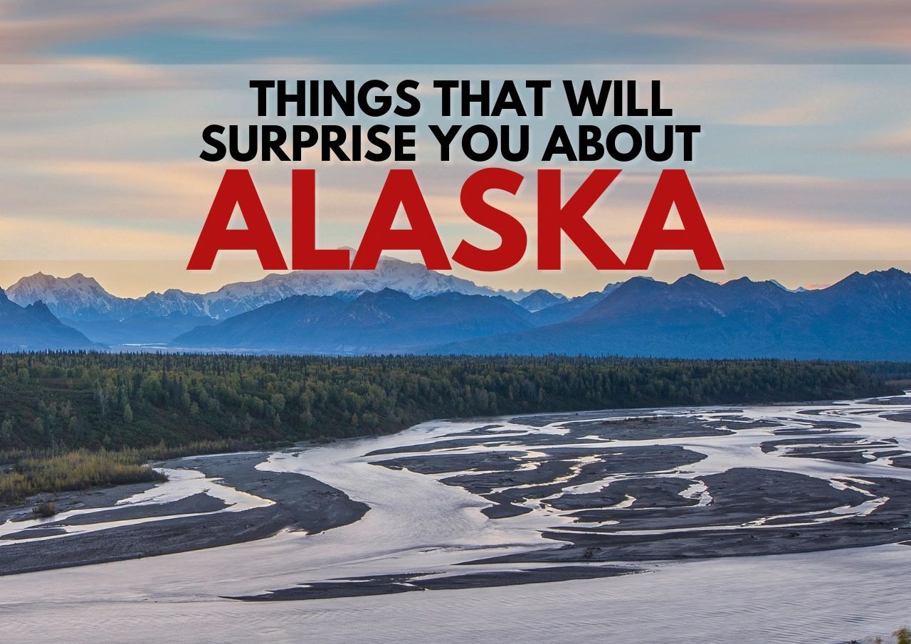 Discover intriguing facts about alaska against a majestic mountainous backdrop.