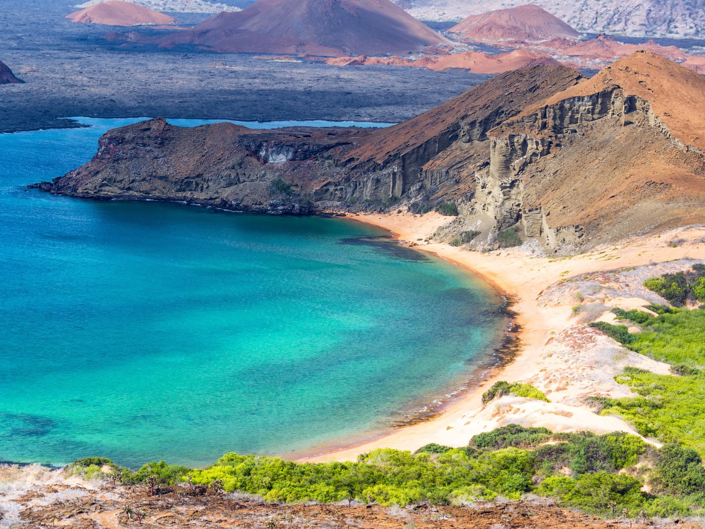 Beautiful Coast View in Galapagos