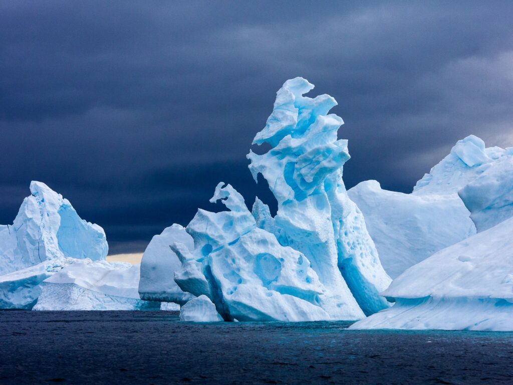 Ice formation Antartica