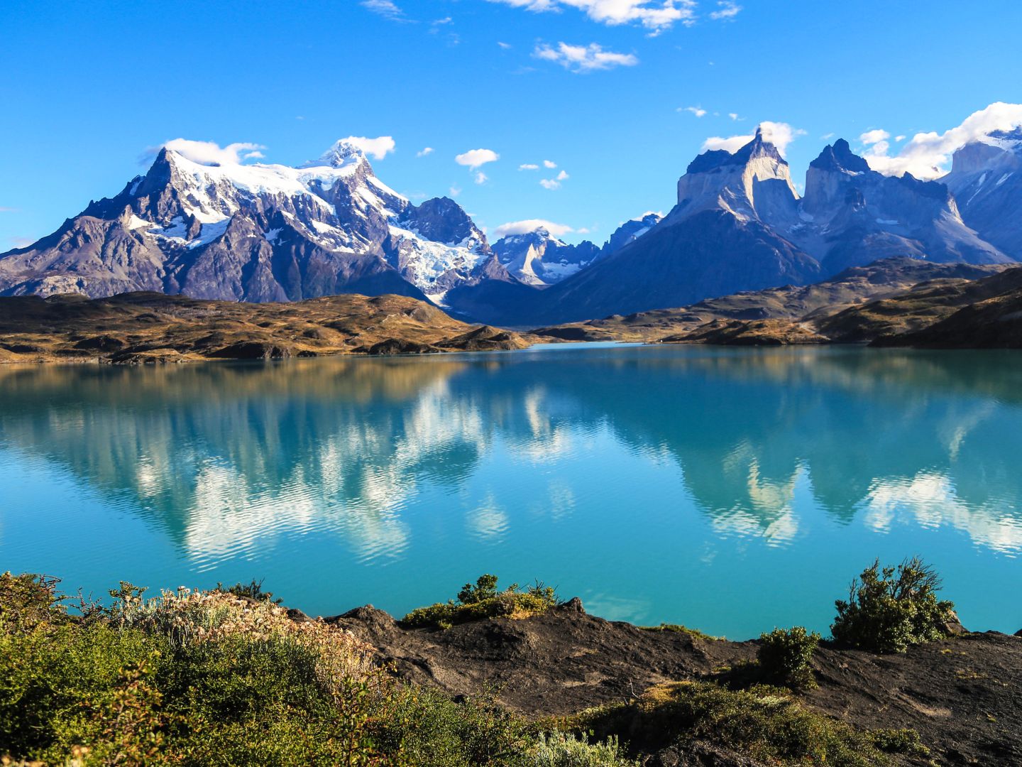 Lake Pehoe, Torres Del Paine, Patagonia, Chile