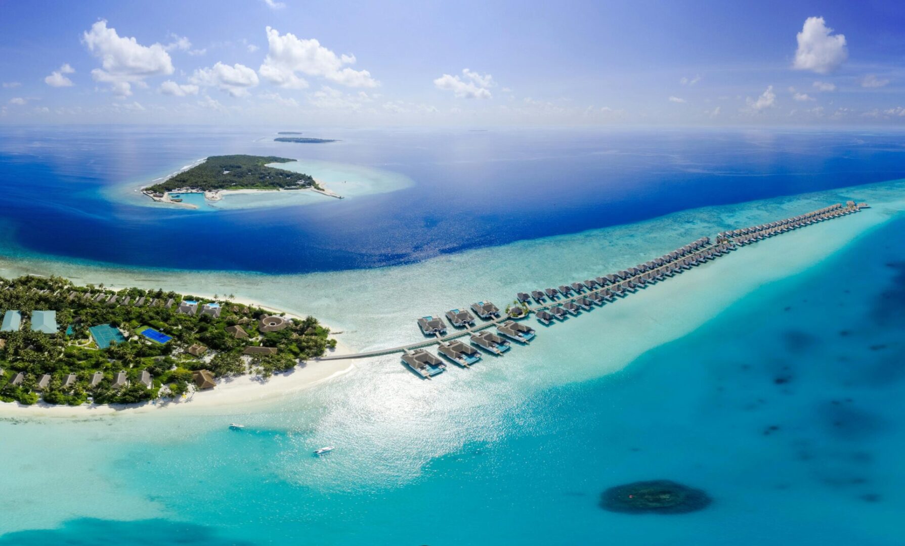 Maldives beach accommodation