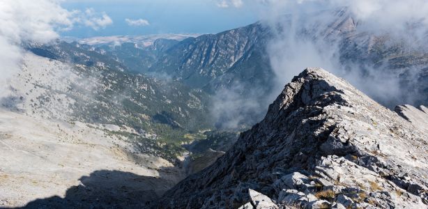 Mount Olympus in Greece