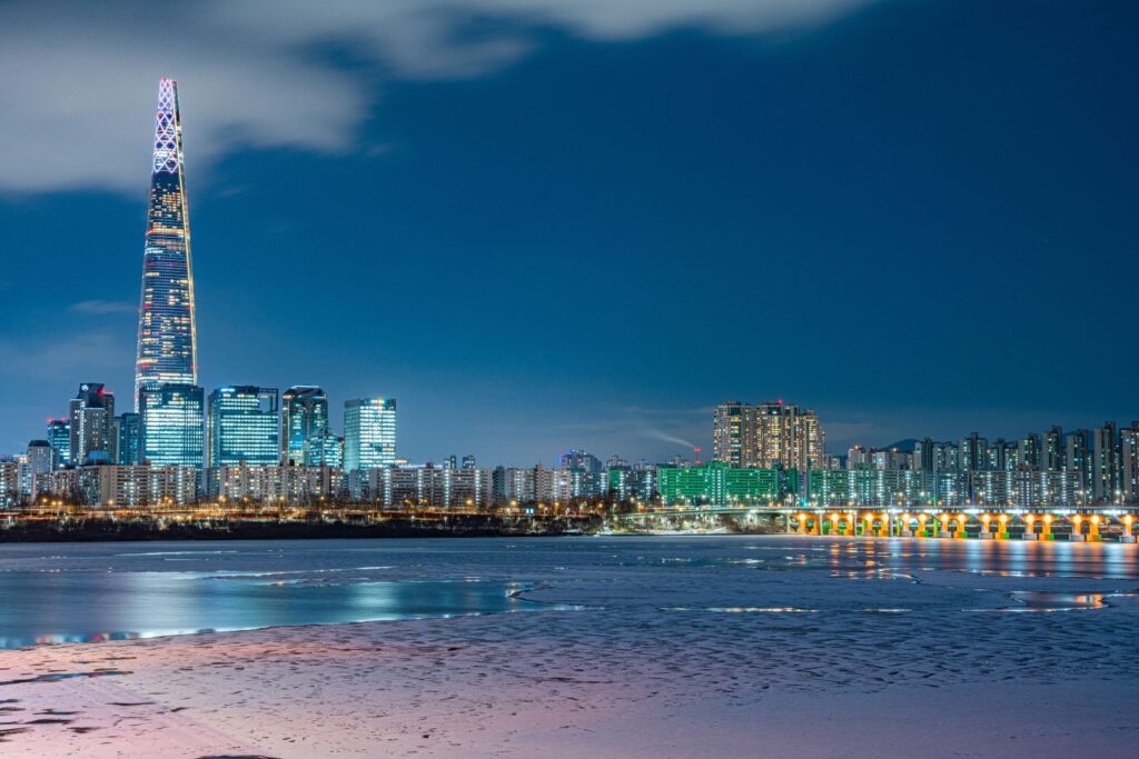 Lotte Tower in Seoul Korea