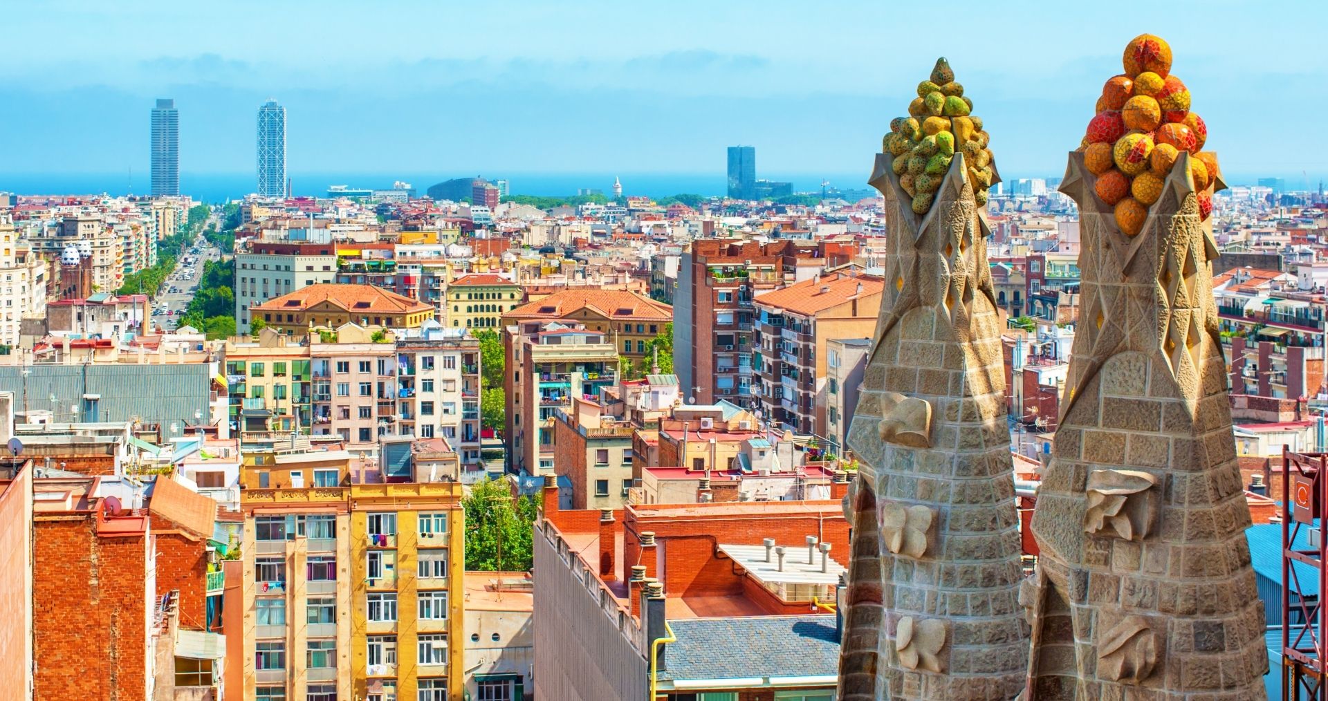 Spain, Cityscape in Barcelona