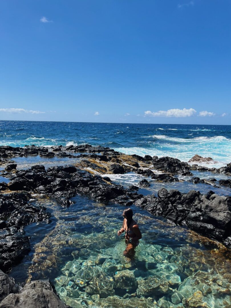 Mikaila Domingo in Hawaii
