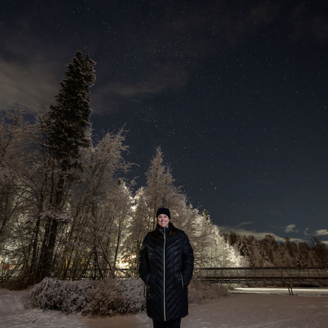 The Travel Byrds Team in Alaska