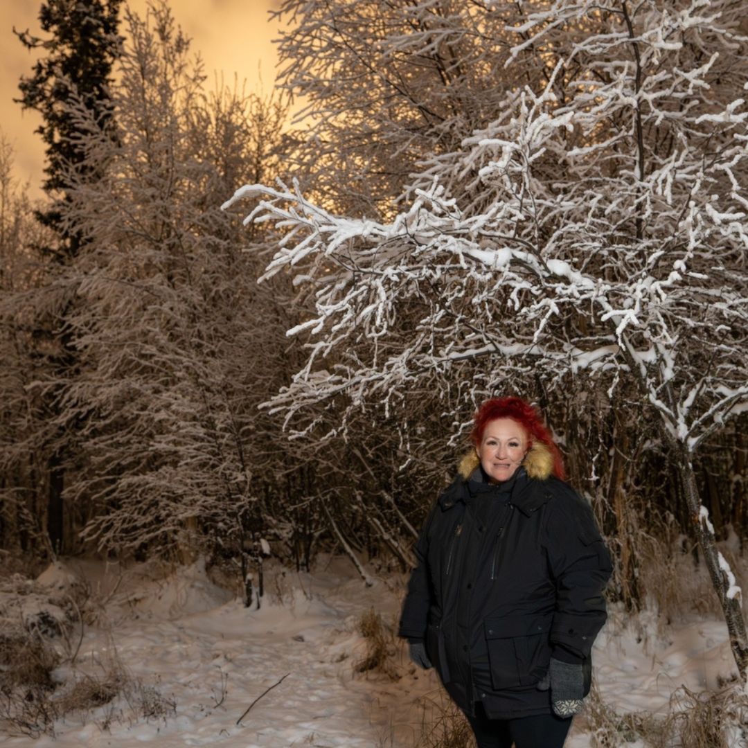 The Travel Byrds Team in Alaska