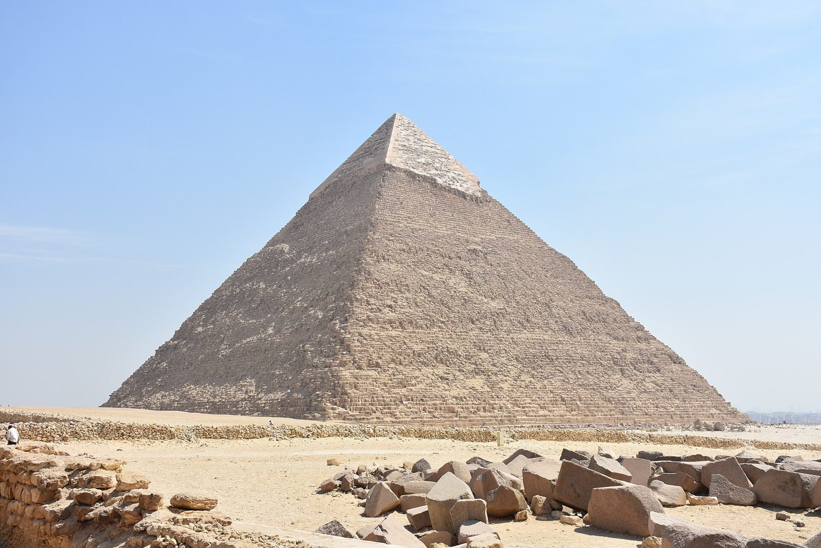 The Pyramid of Khafre at Giza