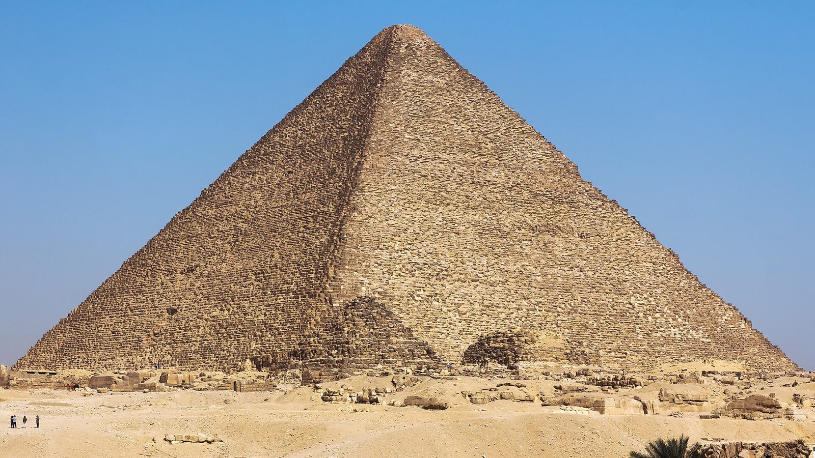 The Great Pyramid of Khufu (Cheops) at Giza
