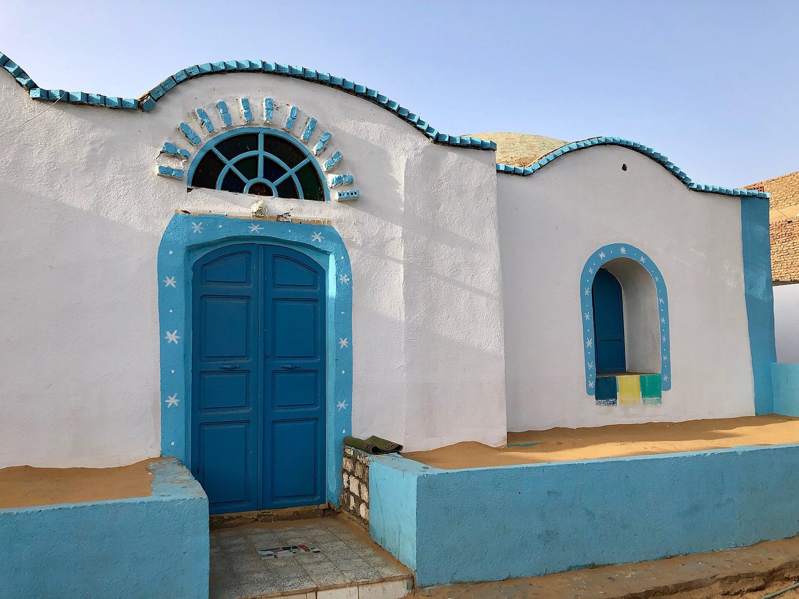 Nubian village house near Aswan